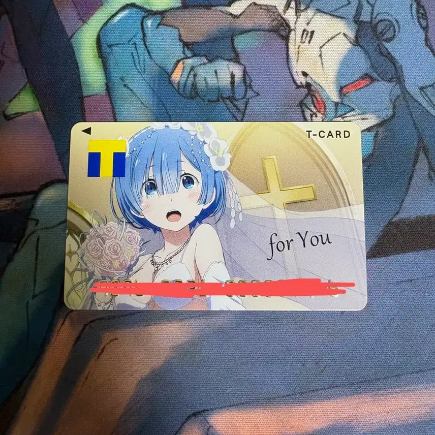 [BUNJANG] Re:Zero Rem Wedding Japanese T-Card / 리제로 렘 웨딩 일본 T 카드