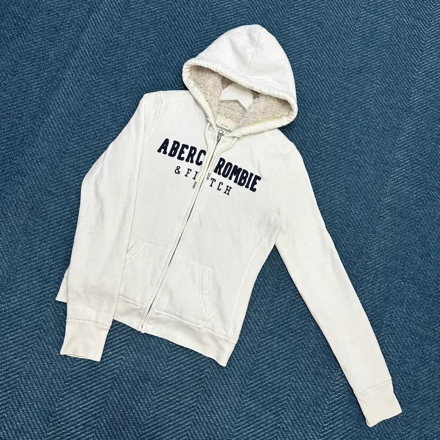 [BUNJANG] Abercrombie &amp; Fitch Fleece Hoodie Zip-up (Women&