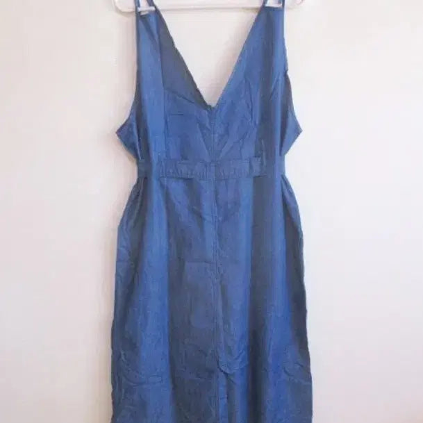 [BUNJANG] Denim Layered Dress (New) / 데님 레이어드 원피스 (새옷) 가벼운편
