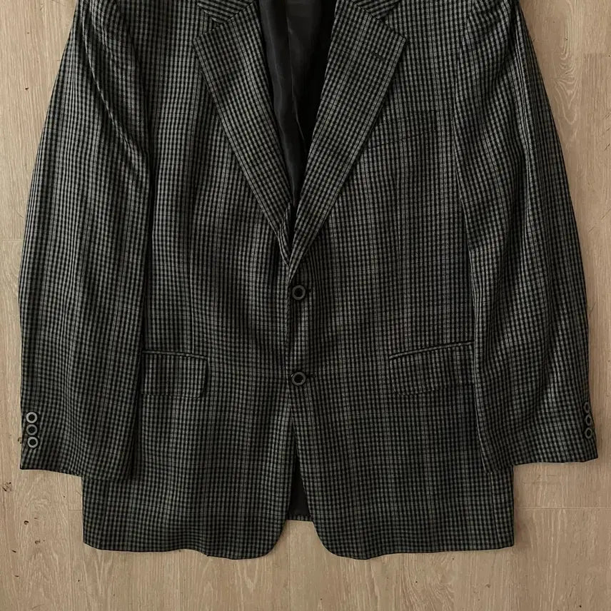 [BUNJANG] Daks Houndstooth Blazer Jacket XL / 닥스 하운드투스 블레이저 자켓 XL/105