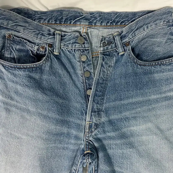 [BUNJANG] Warehouse 1101 Light Indigo Jeans Size 33 / 웨어하우스 1101 라이트 인디고 33사이즈