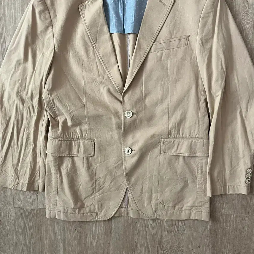 [BUNJANG] Olens Classic Cotton Single Blazer Jacket (Size M/95) / 올젠 클래식 코튼 싱글 블레이저 자켓 M/95