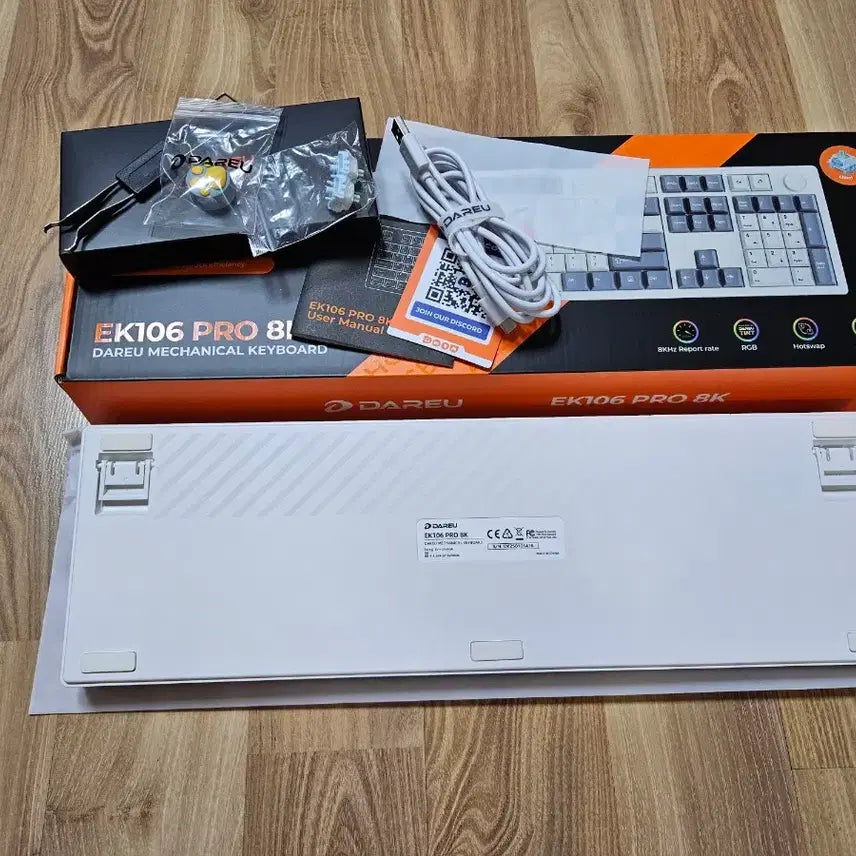 [BUNJANG] Dareu EK106Pro 8K Wired Mechanical Keyboard Cloud Switch / 다얼유 EK106PRO 8K 유선 기계식 키보드 클라우드축