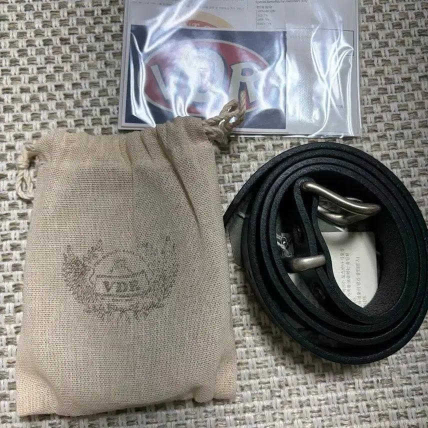 [BUNJANG] VDR Wild West Belt Black / 비디알(VDR) 와일드 웨스트 벨트 풀구성 새상품 (블랙)