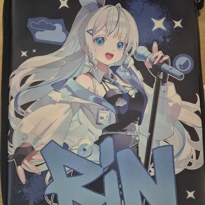 [BUNJANG] Stellive Rin Galaxy Collaboration Pouch / 스텔라이브 갤럭시 아오쿠모 린 파우치