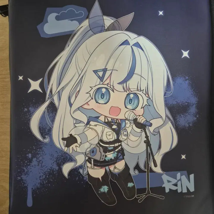 [BUNJANG] Stellive Rin Galaxy Collaboration Pouch / 스텔라이브 갤럭시 아오쿠모 린 파우치