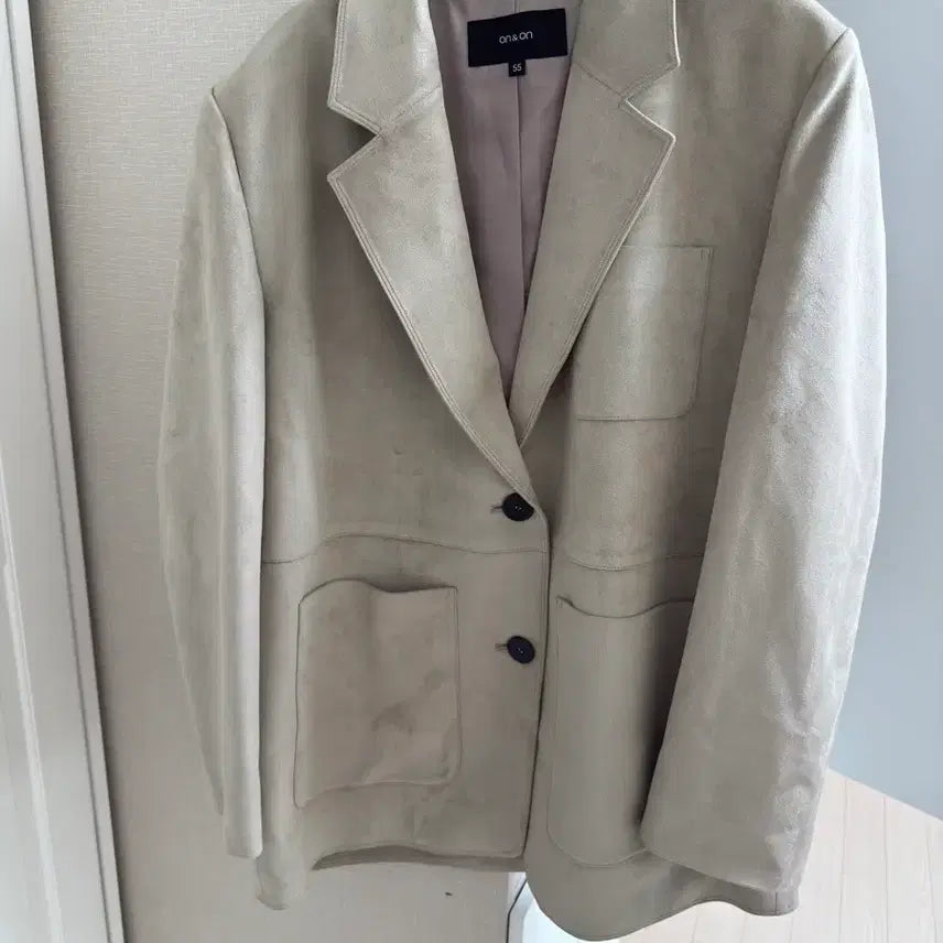 [BUNJANG] On&amp;On Suede Jacket / 온앤온 스웨이드 자켓