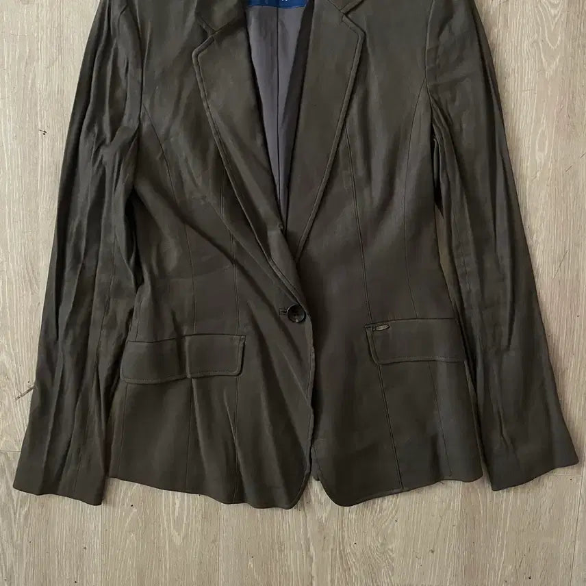 [BUNJANG] KEYCE Linen Blazer Jacket / 키이스 린넨 블레이저 자켓 82-88-160