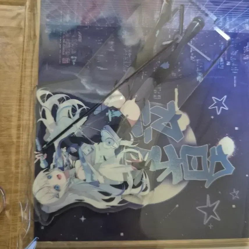 [BUNJANG] Stellive Rin Acrylic Stand / 스텔라이브 갤럭시 아오쿠모 린 아크릴 스탠드 디오라마