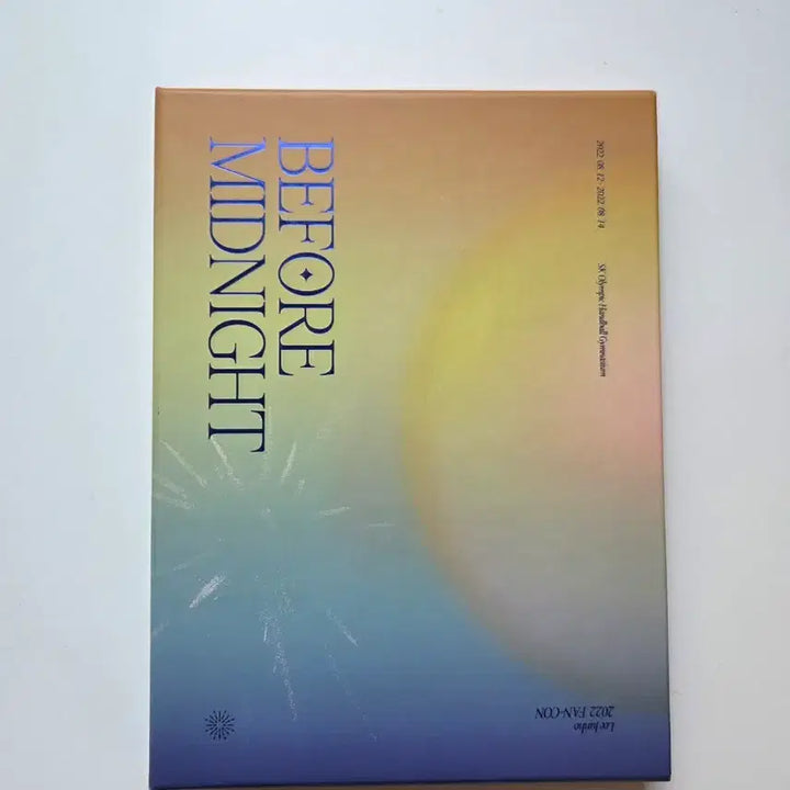 [BUNJANG] 2PM Junho 2022 Fan-Con Before Midnight Blu-ray / 이준호 2022 팬콘 비포 미드나잇 블루레이 blu-ray
