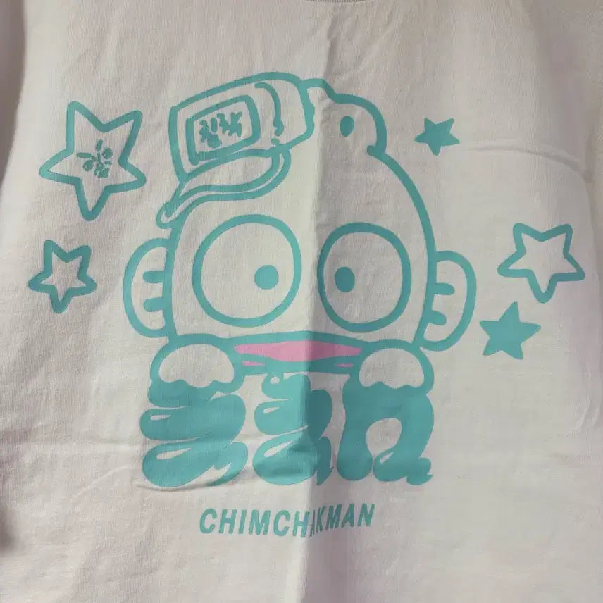 [BUNJANG] Chimchakman Hangyodong Collaboration T-shirt L / 침착맨 한교동 콜라보 티셔츠 L