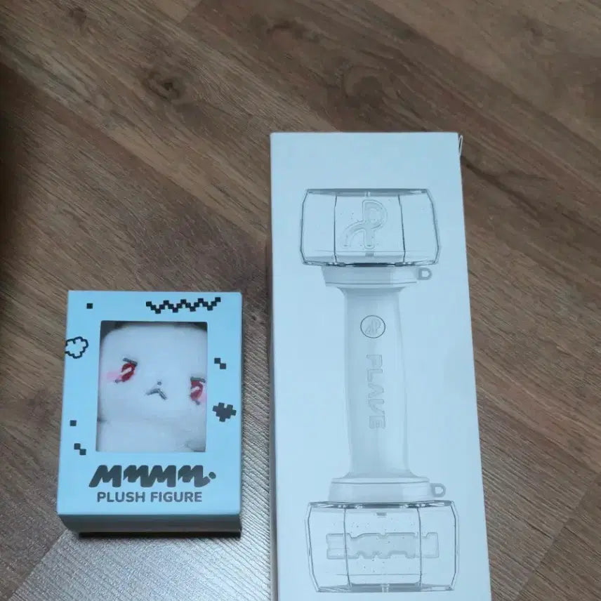 [BUNJANG] PLAVE Official Lightstick Bundle Set (Bamui, Eunho) / 플레이브 응원봉 + 므메미무 므모 은호 일괄판매
