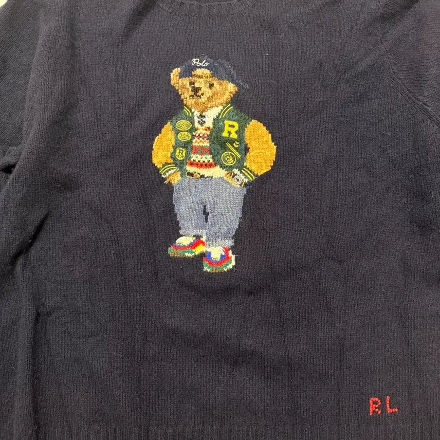 [SOLD OUT] 폴로베어 크루넥스웨터 2XL