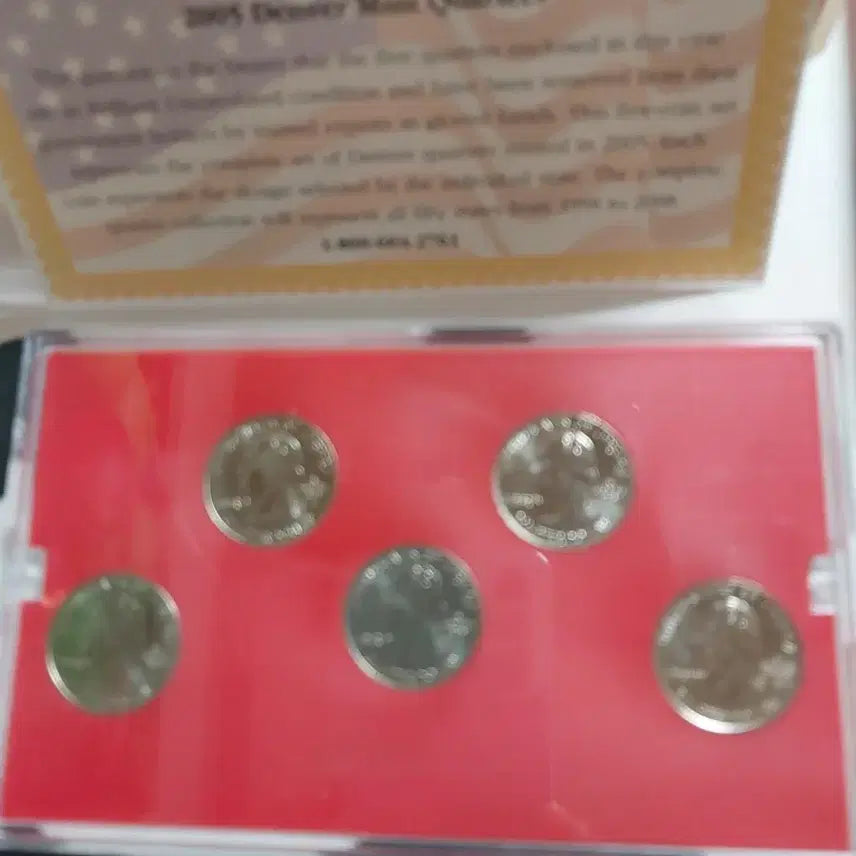 [BUNJANG] 2004 Platinum Edition &amp; 2005 Denver Mint Edition Coin Set / 2005 덴버 민트 에디션 / 2004 플래티넘 에디션 주 세트