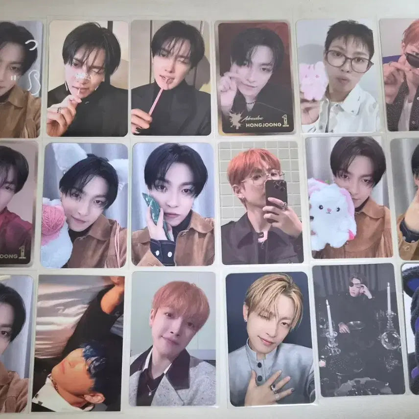 [BUNJANG] ATEEZ Hongjoong, Seonghwa Photocard Bundle Set / 에이티즈 홍중,성화 포토카드 일괄 양도