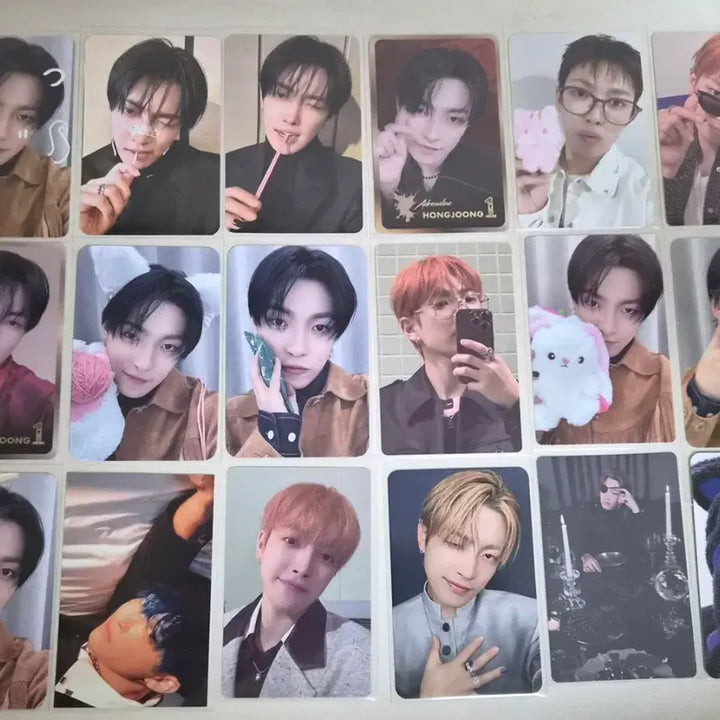 [BUNJANG] ATEEZ Hongjoong, Seonghwa Photocard Bundle Set / 에이티즈 홍중,성화 포토카드 일괄 양도