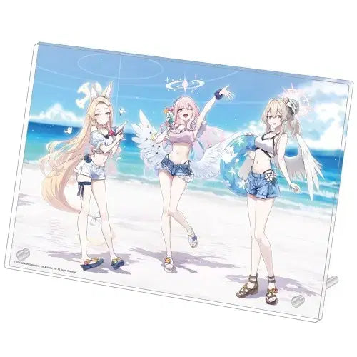 [BUNJANG] Blue Archive Teaparty Swimsuit Acrylic Plate / 블루아카이브 티파티 수영복 아크릴 플레이트 판매