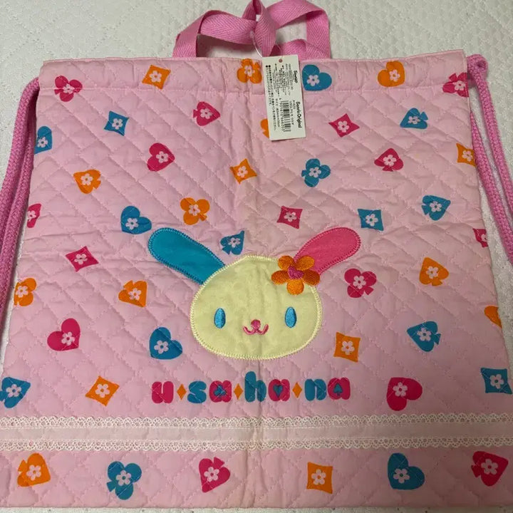 [BUNJANG] Usahana Classic Quilting Pouch Bag / 우사하나 고전 퀼팅 주머니 가방