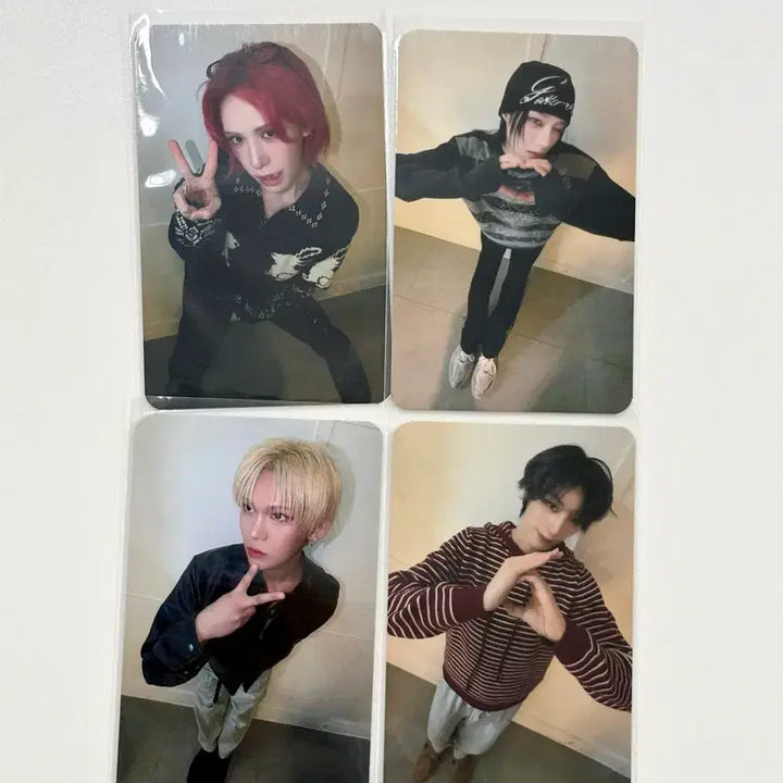 [BUNJANG] xlov Photocards Lui Wumuti Hyun Set / (4장 set) 엑스러브 xlov 미공포 lui wumuti hyun