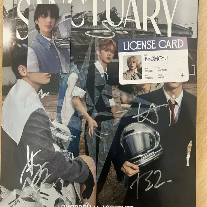 [BUNJANG] TXT Autographed Album / 투바투 친필 싸인 앨범