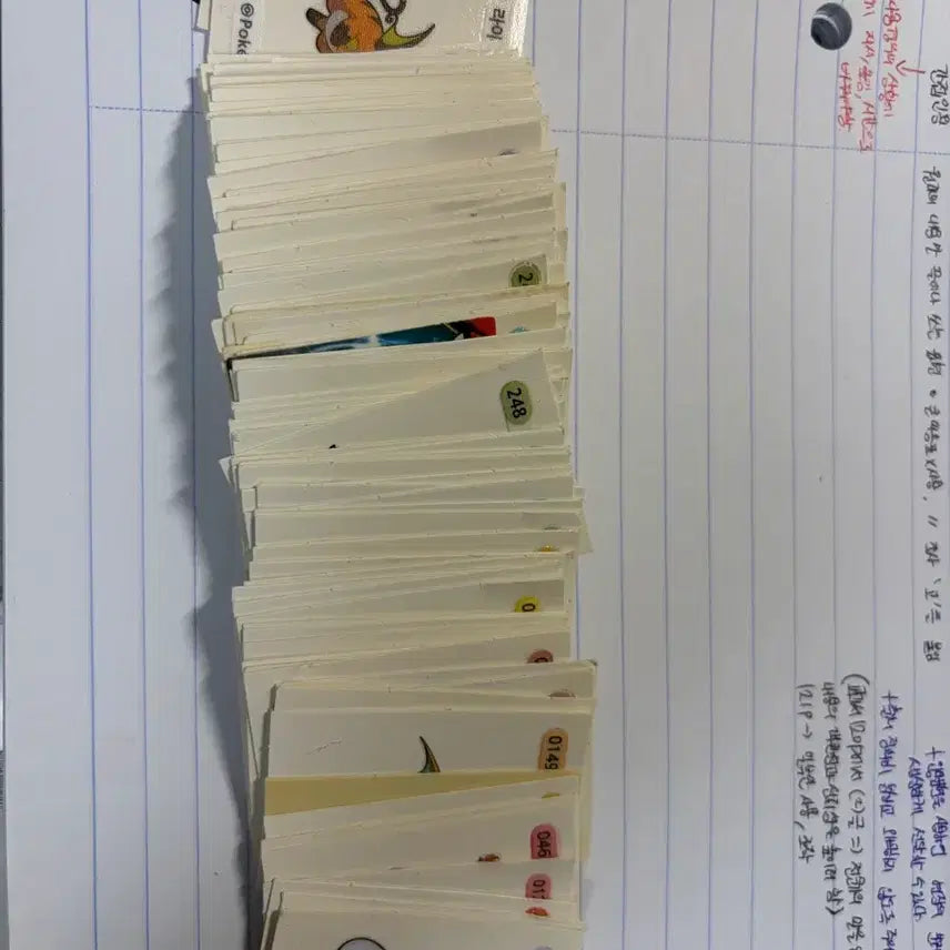 [BUNJANG] Pokemon Stickers Bundle Set (88+ Stickers) / 포켓몬 띠부실 일괄판매(네고가능,배포)