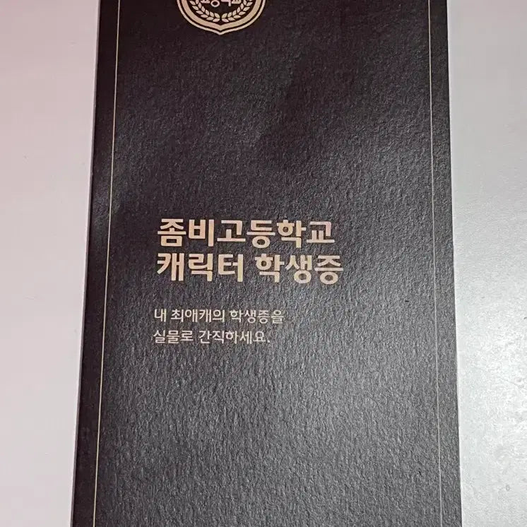 [BUNJANG] Zombie High Kevin Student ID Bundle Set / [일괄 판매] 좀비고 케빈 학생증
