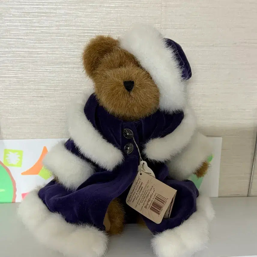 [SOLD OUT] 빈티지 보이즈베어 윈터 퍼 인형