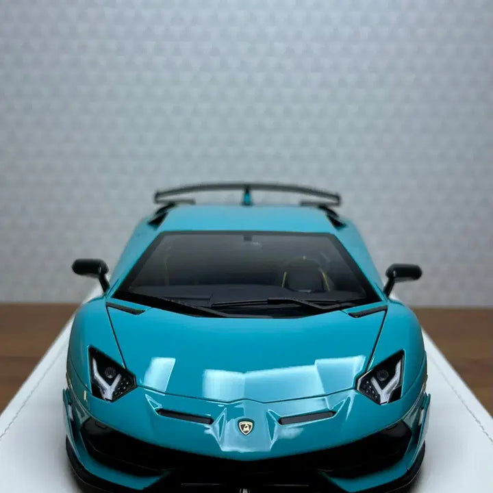 [BUNJANG] AutoArt 1:18 Lamborghini Aventador SVJ Solid Blue / 1:18 오토아트 AUTOART 람보르기니 아벤타도르 SVJ 솔리드 블루