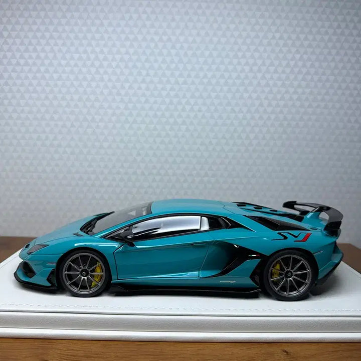 [BUNJANG] AutoArt 1:18 Lamborghini Aventador SVJ Solid Blue / 1:18 오토아트 AUTOART 람보르기니 아벤타도르 SVJ 솔리드 블루