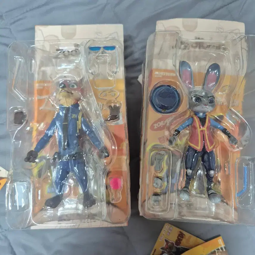 [BUNJANG] Zootopia Nick &amp; Judy Action Figures / 주토피아 액션 피규어 판매합니다
