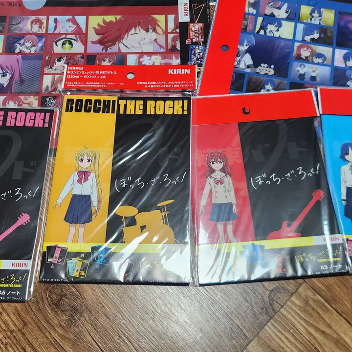 [BUNJANG] Bocchi the Rock! KIRIN Clear File + Notebook Complete Set / 봇치더록 KIRIN 클리어파일+노트 전종+포스트 - [포스트/스티커 덤]