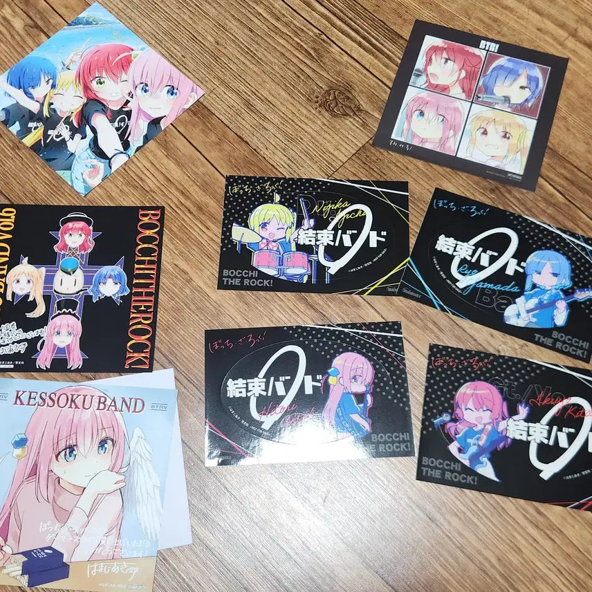[BUNJANG] Bocchi the Rock! KIRIN Clear File + Notebook Complete Set / 봇치더록 KIRIN 클리어파일+노트 전종+포스트 - [포스트/스티커 덤]