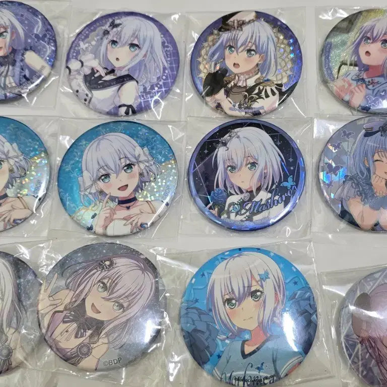 [BUNJANG] BanG Dream! Mashiro Shiina Can Badge Bundle Set / 뱅드림 마시로 캔뱃지 일괄 팝니다