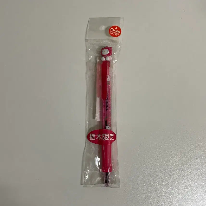 [BUNJANG] Vintage Sanrio Hello Kitty Strawberry Bear Ballpoint Pen / 고전 키티 딸기곰 볼펜