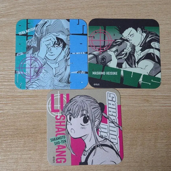 [SOLD OUT] 사카데이 점프샵 코스터 일괄