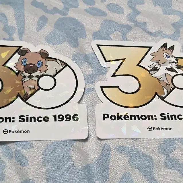 [BUNJANG] Pokemon 30th Anniversary Stamper Stickers Set / 포켓몬 30주년 스티커 암멍이 세트