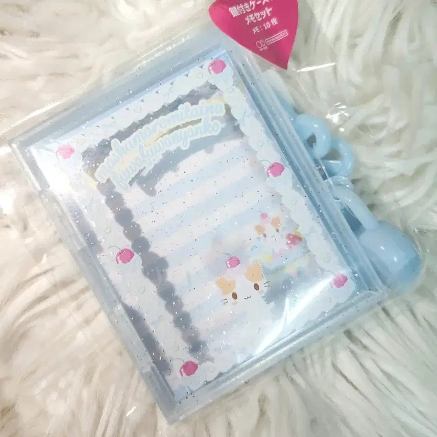 [BUNJANG] Whippingdeco Lock Case Memo Pad (Marshmallow) / [미사용] 휘핑데코 좌물쇠 케이스 메모지  (마슈마로)(오늘만할인!)