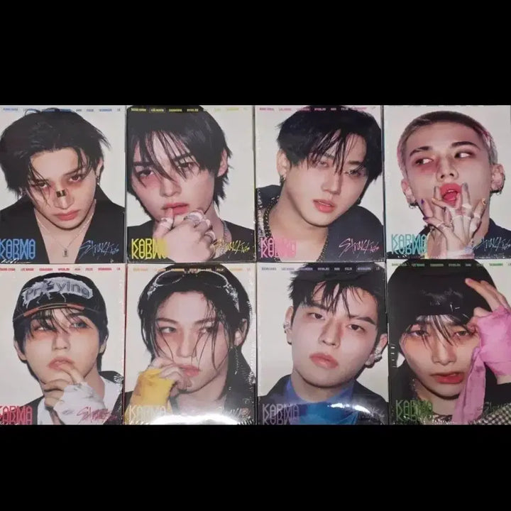 [SOLD OUT] (일괄)(미개봉)스트레이키즈 카르마 스키즈 KARMA 아코디언 8종 세트