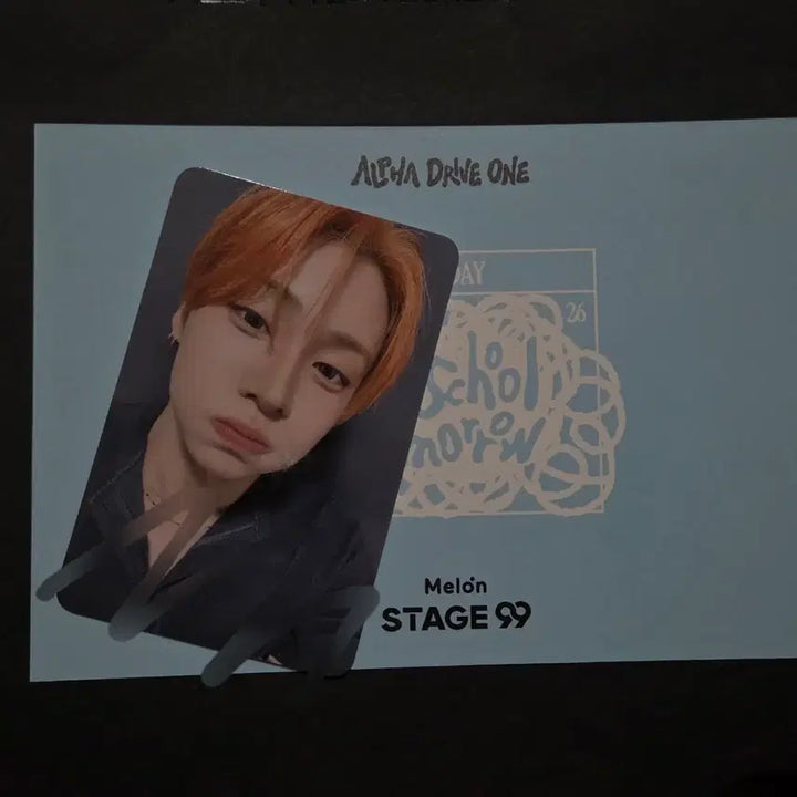 [BUNJANG] Alpha Drive One Melon Stage 99 Sejong Photocard Sangwon / 알파드라이브원 멜론 스테이지99 역조공 포카 상원 양도