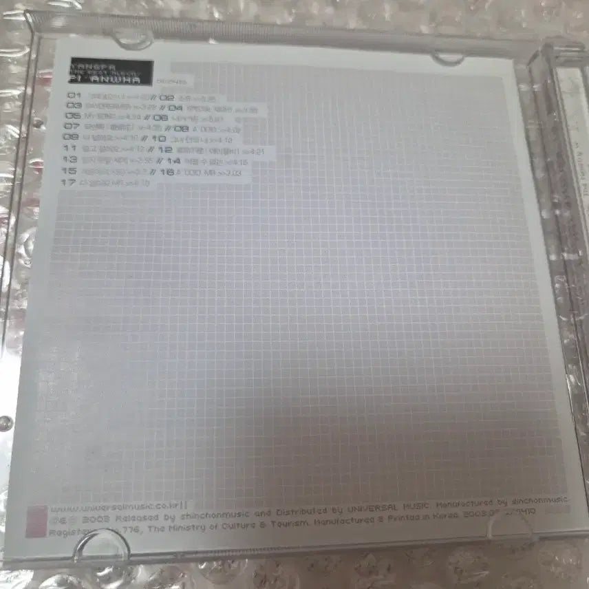 [BUNJANG] Younha Best Album Pianwha (CD Unsealed) / 양파 베스트 앨범 PIANWHA CD개봉