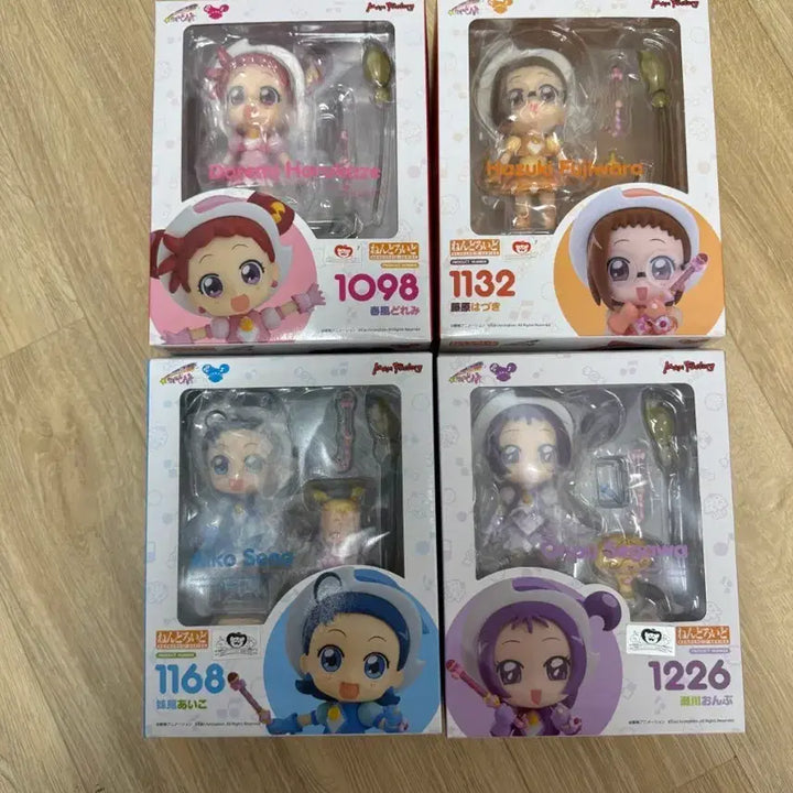 [BUNJANG] Magical DoReMi Nendoroid Set of 4 / 꼬마마법사레미 넨도로이드 4종 세트