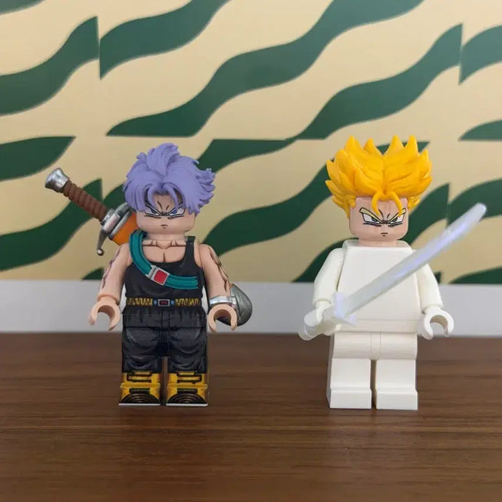 [BUNJANG] Feelings Dragon Ball Trunks Custom Lego Minifigure / 필링스 드래곤볼 트랭크스 커스텀 레고 미니 피규어