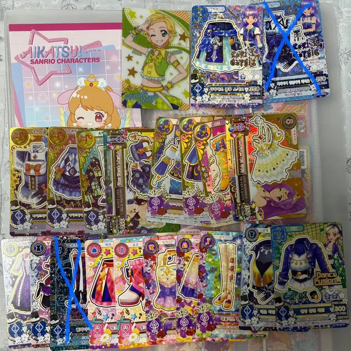 [BUNJANG] Aikatsu! Star Characters Constellation Dress Set Trading Cards &amp; Goods Bundle / 아이카츠 별자리드레스세트(+아이카츠 스타즈)일괄판매/개별가능+굿즈포함