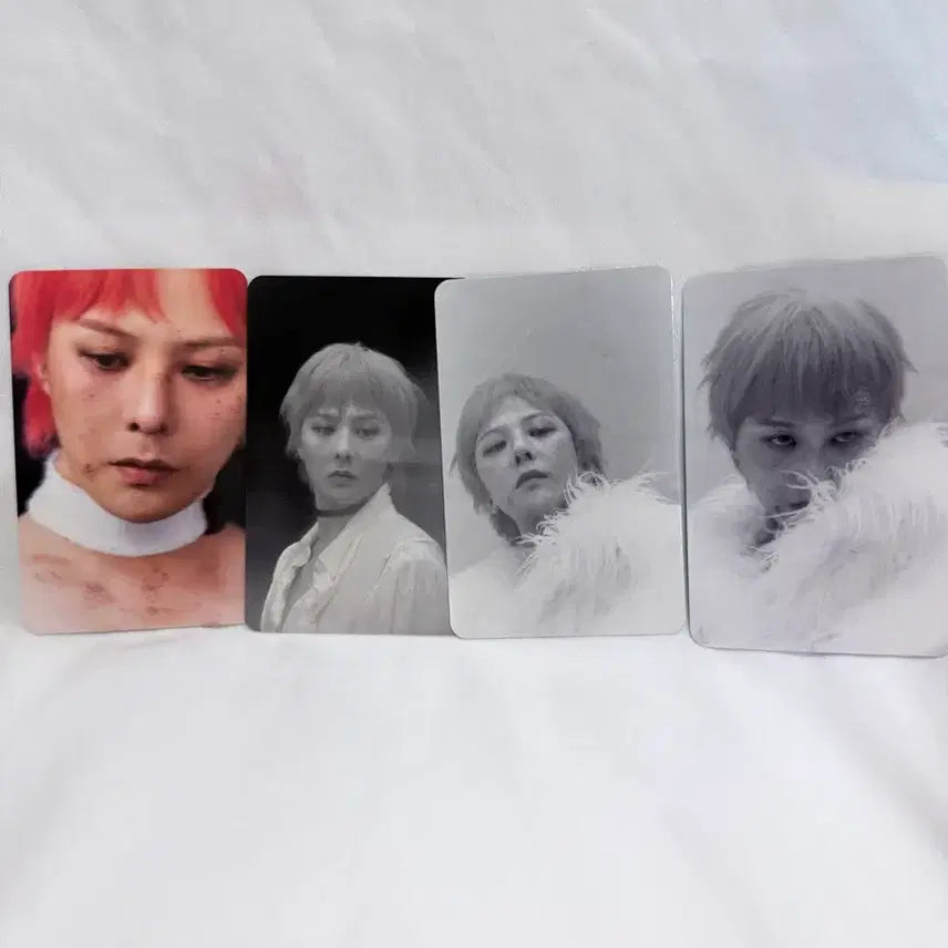 [BUNJANG] G-Dragon Photocard Bundle Set / 지디 포카 4종일괄