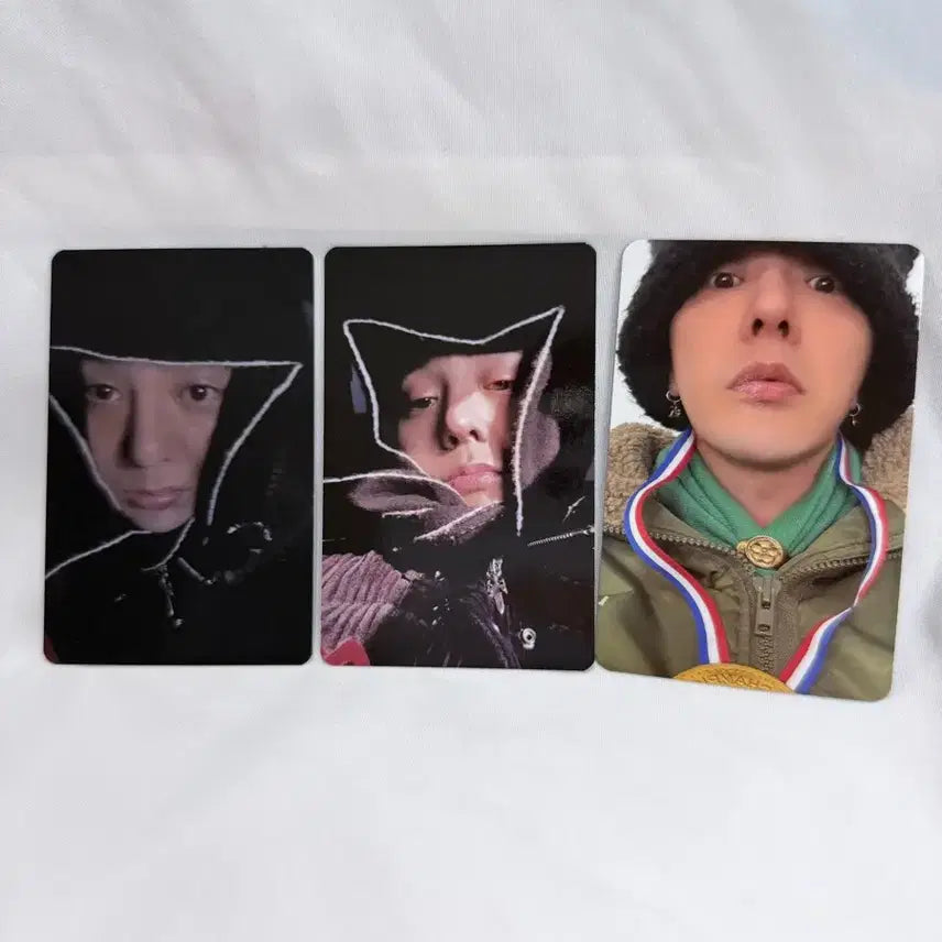 [BUNJANG] G-Dragon Photocard Bundle Set (3 types) / 지디 포카 3종일괄