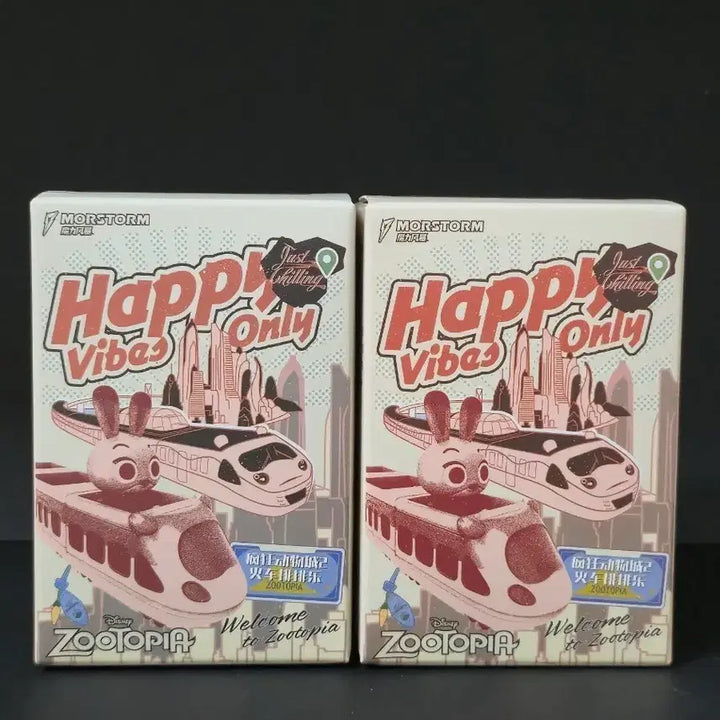 [BUNJANG] Zootopia Happy Vibes Figure Bundle Set (Sealed) / (미개봉) 주토피아 해피 바이브 피규어 일괄