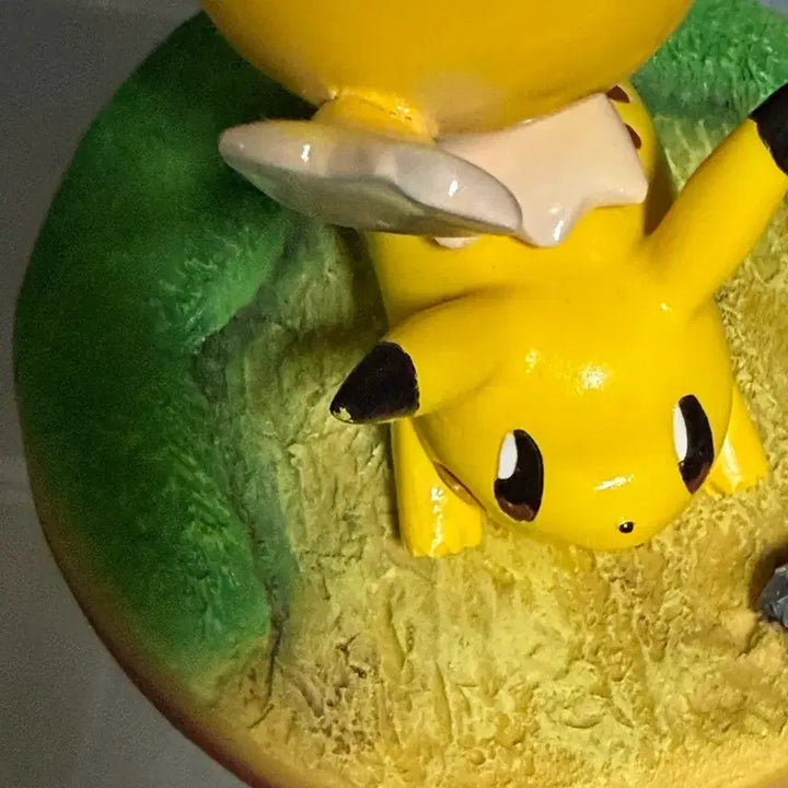 [BUNJANG] Miracle Pokemon Psyduck Resin Figure (Original &amp; Pink) with Pikachu Bonus / 고라파덕 포켓몬 레진 미라클 miracle 원색, 분홍색 서비스 포함