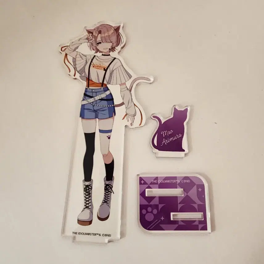 [BUNJANG] Gakumas Arimura Mao Maneki Neko Acrylic Stand / [가쿠마스] 아리무라 마오 마네키네코 아크릴 스탠드