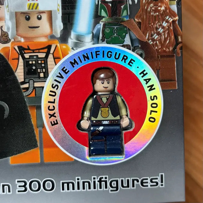 [BUNJANG] LEGO Star Wars Character Encyclopedia Book with Han Solo Minifigure / 레고 스타워즈 캐릭터 엔사이클로피디아 책 - 한솔로 미피포함