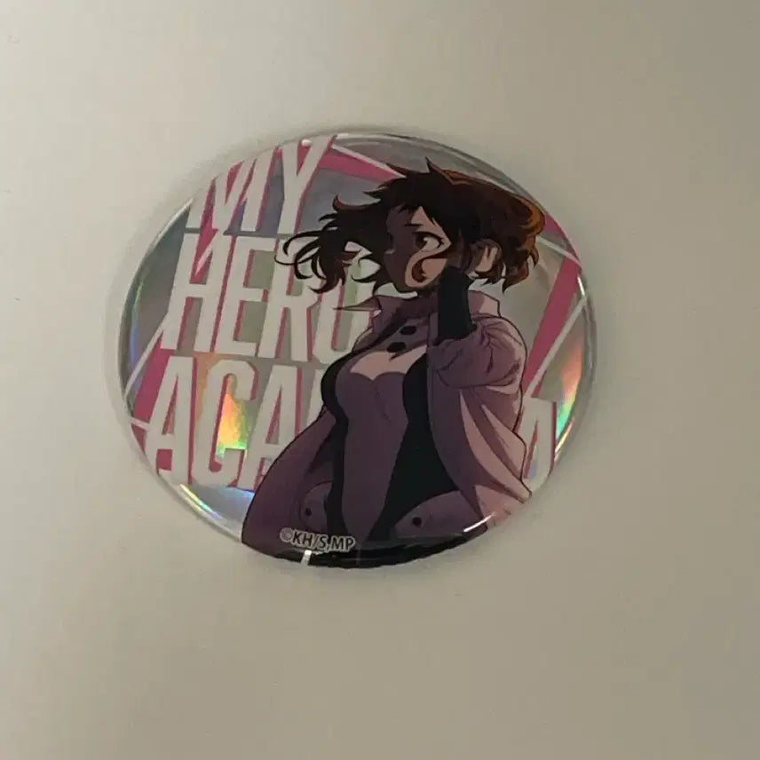 [BUNJANG] My Hero Academia Ochaco Uraraka Hologram Can Badge Twilight / 나히아 우라라카 오챠코 홀로그램 캔뱃지 히어로 플라자 트와일라잇